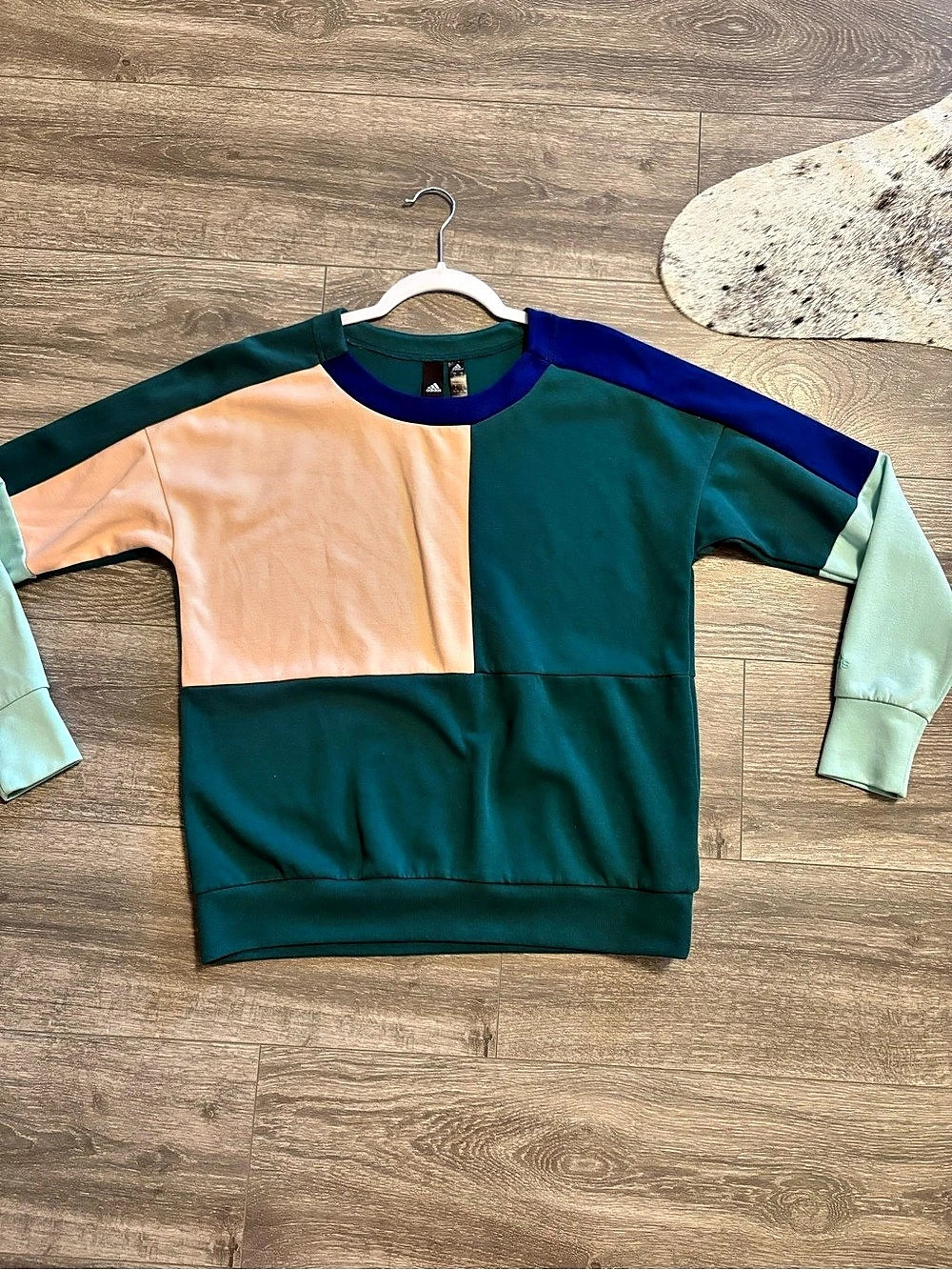 adidas Color Block Sweatshirt